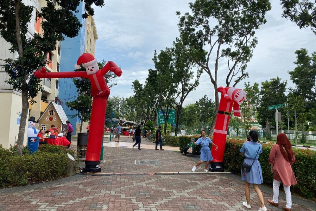 Santa Claus Air Dancer Inflatable Tube