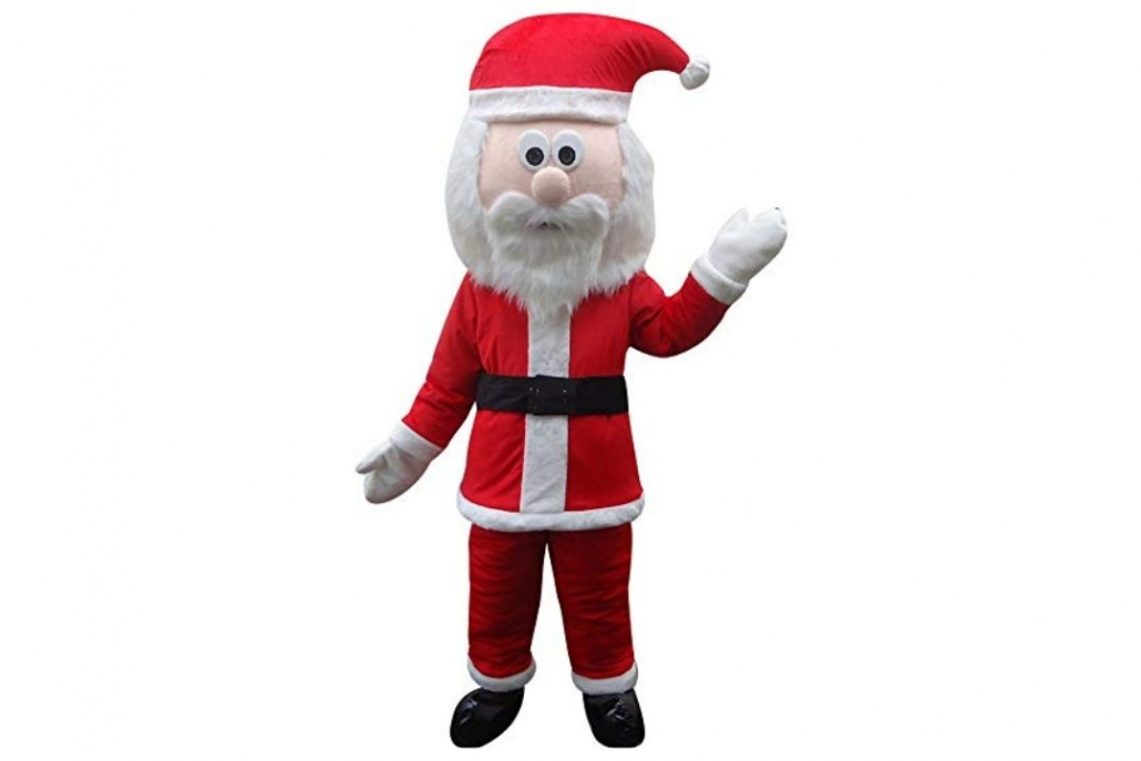 Santa Claus Mascot Costume Rental