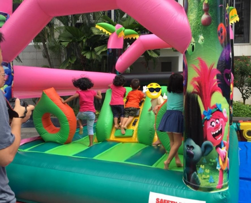 Trolls Bouncy Castle