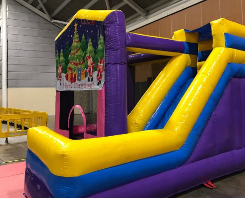 Christmas Themed Bouncy Castle