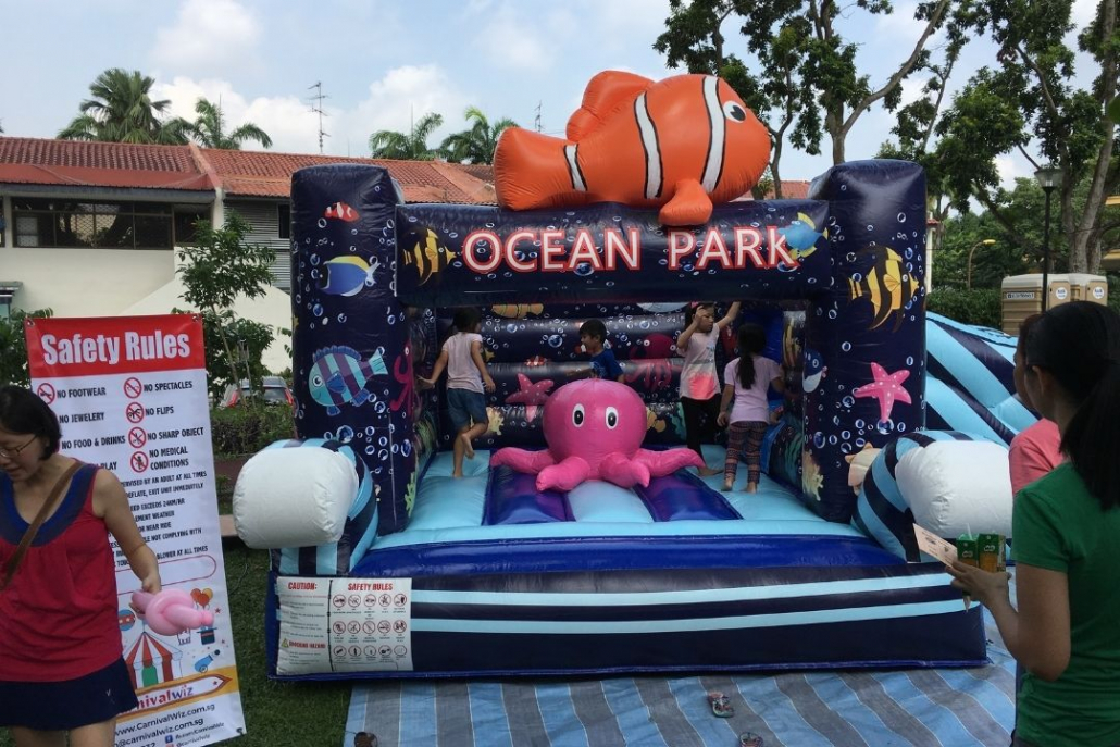 Ocean Park Bouncy Castle