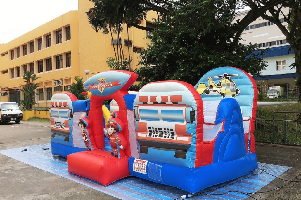 Rescue Squad Bouncy Castle