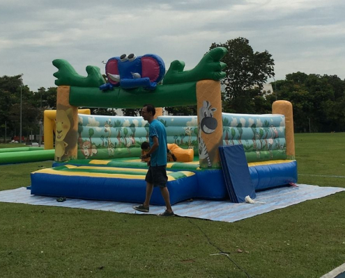 Safari Bouncy Castle