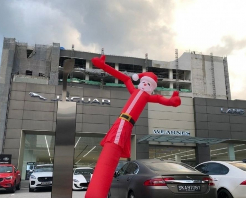 Santa Claus Air Dancer Inflatable Tube