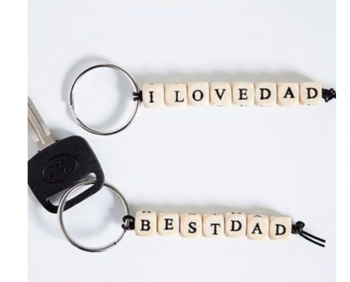 Alphabet Keychain Making