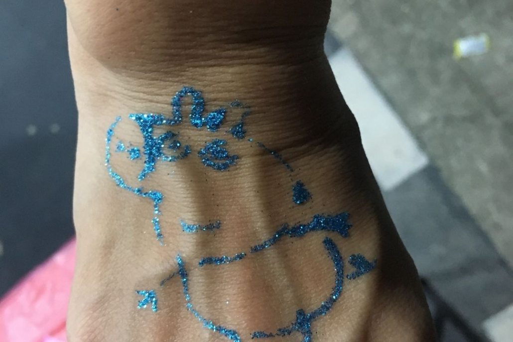 Glitter Tattoo