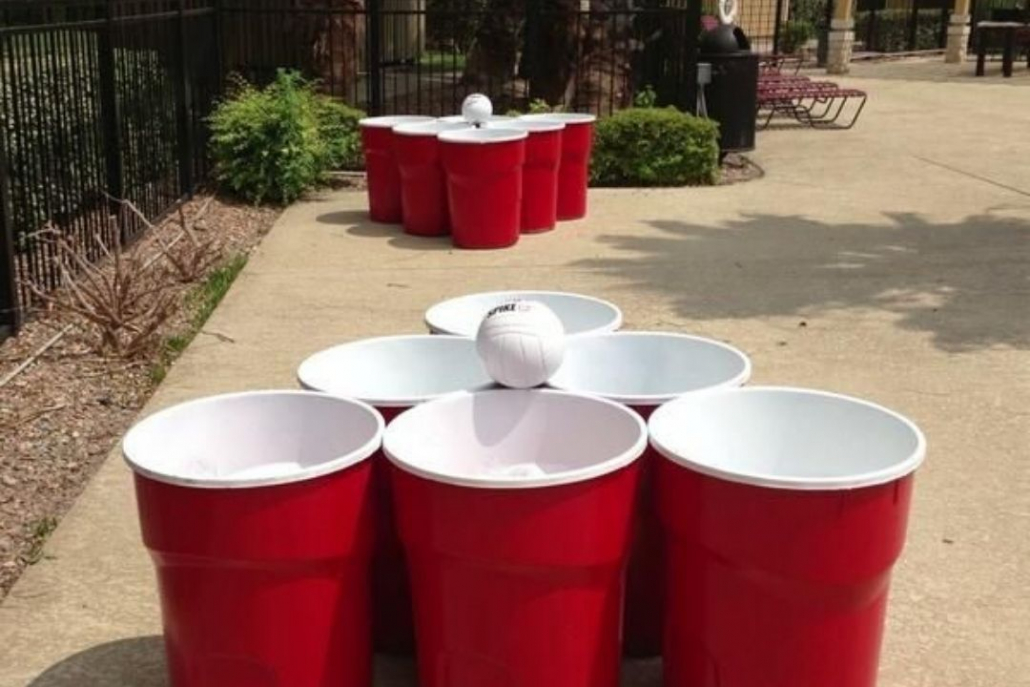 Human Size Beer Pong