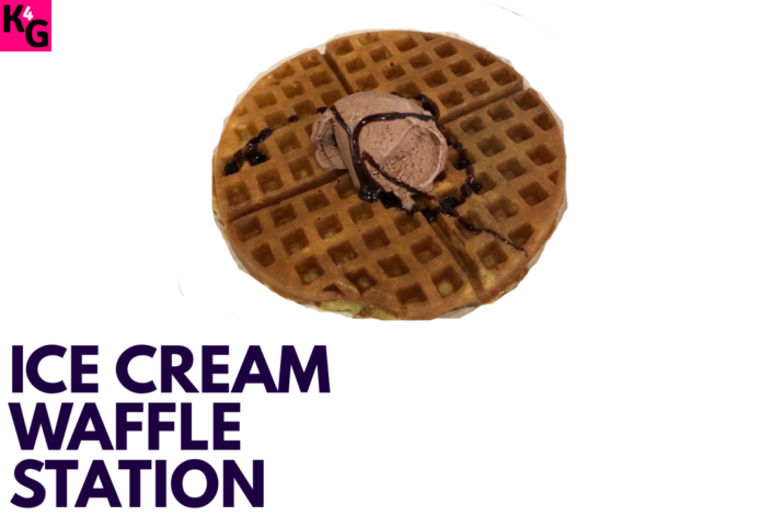 Ice Cream Waffle Station