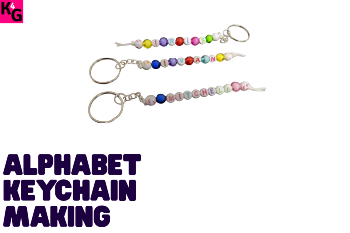 Alphabet Keychain Making