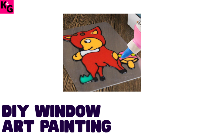 DIY Window Art Painting
