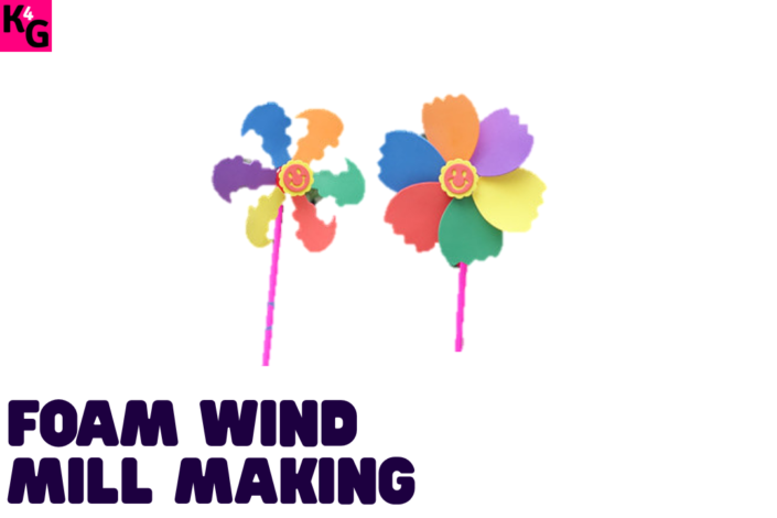 Foam Wind Mill Making
