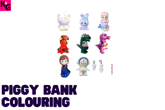 Piggy Bank Colouring