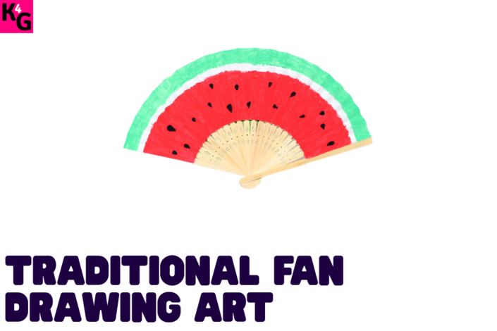 Traditional Fan Drawing Art